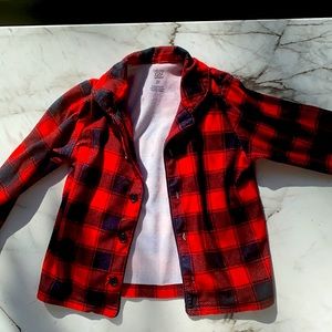 Boys Flannel Pajama Set